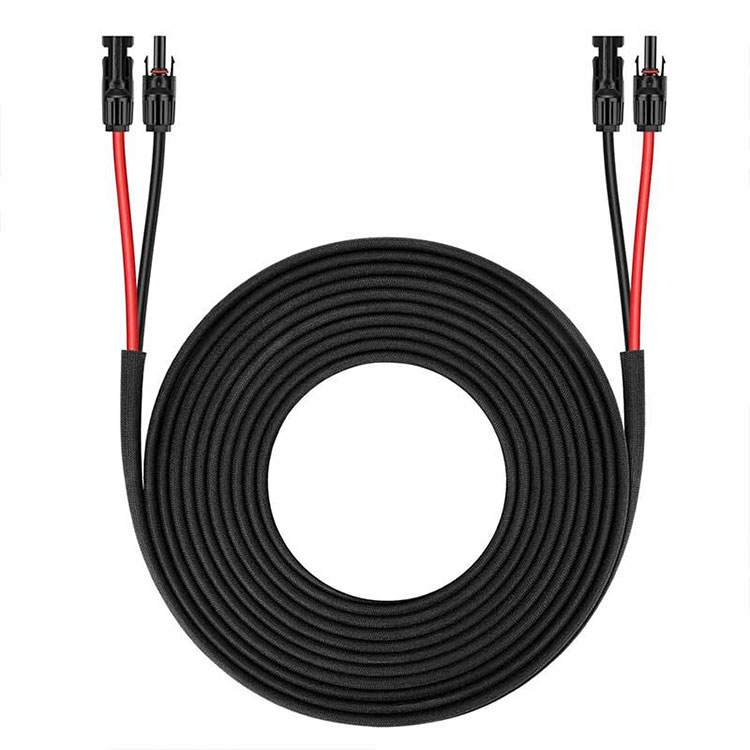 Produžni kabl za solarnu ploču-25FT 10AWG(6mm2) Dvostruka žica za solarnu ploču